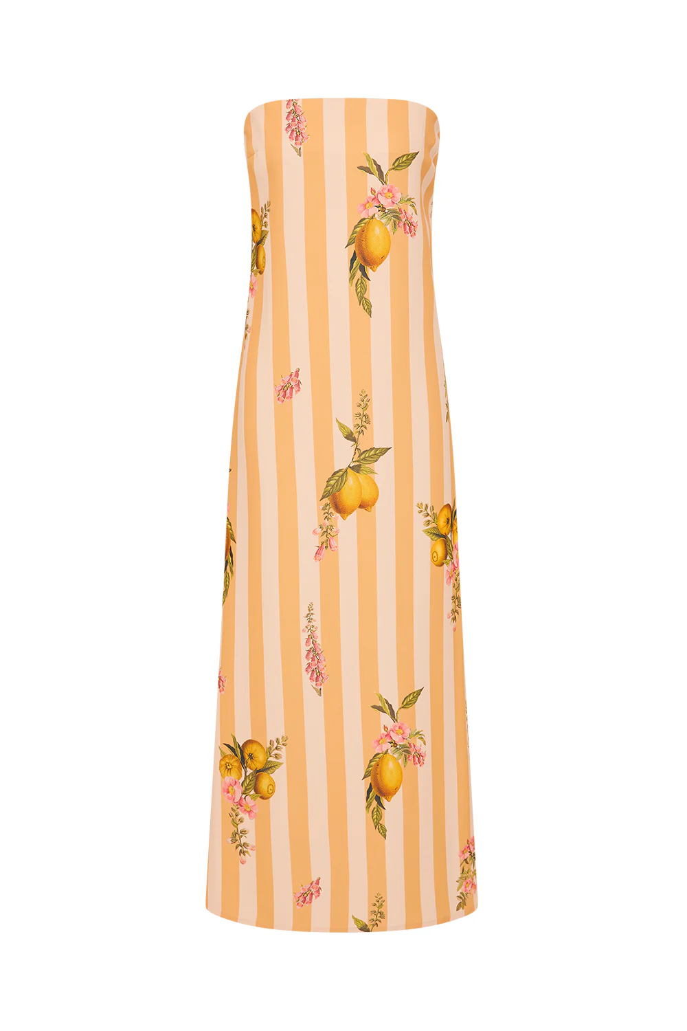 Alessia Dress Citrus Stripe - Image 2
