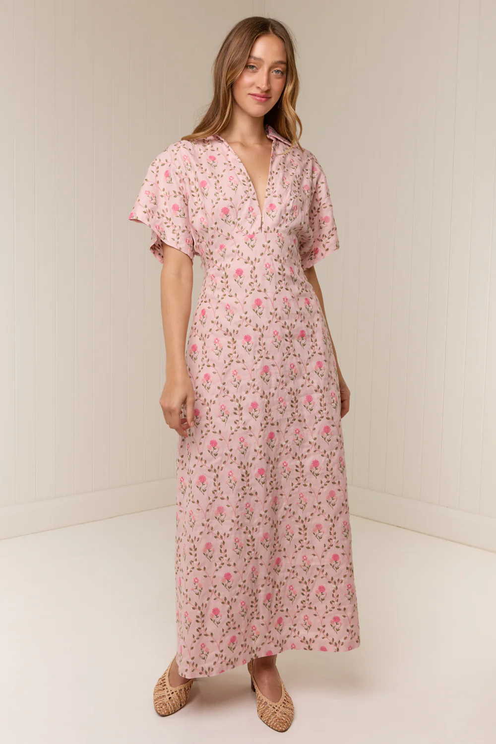 Ava Dress Luxembourg Tile
