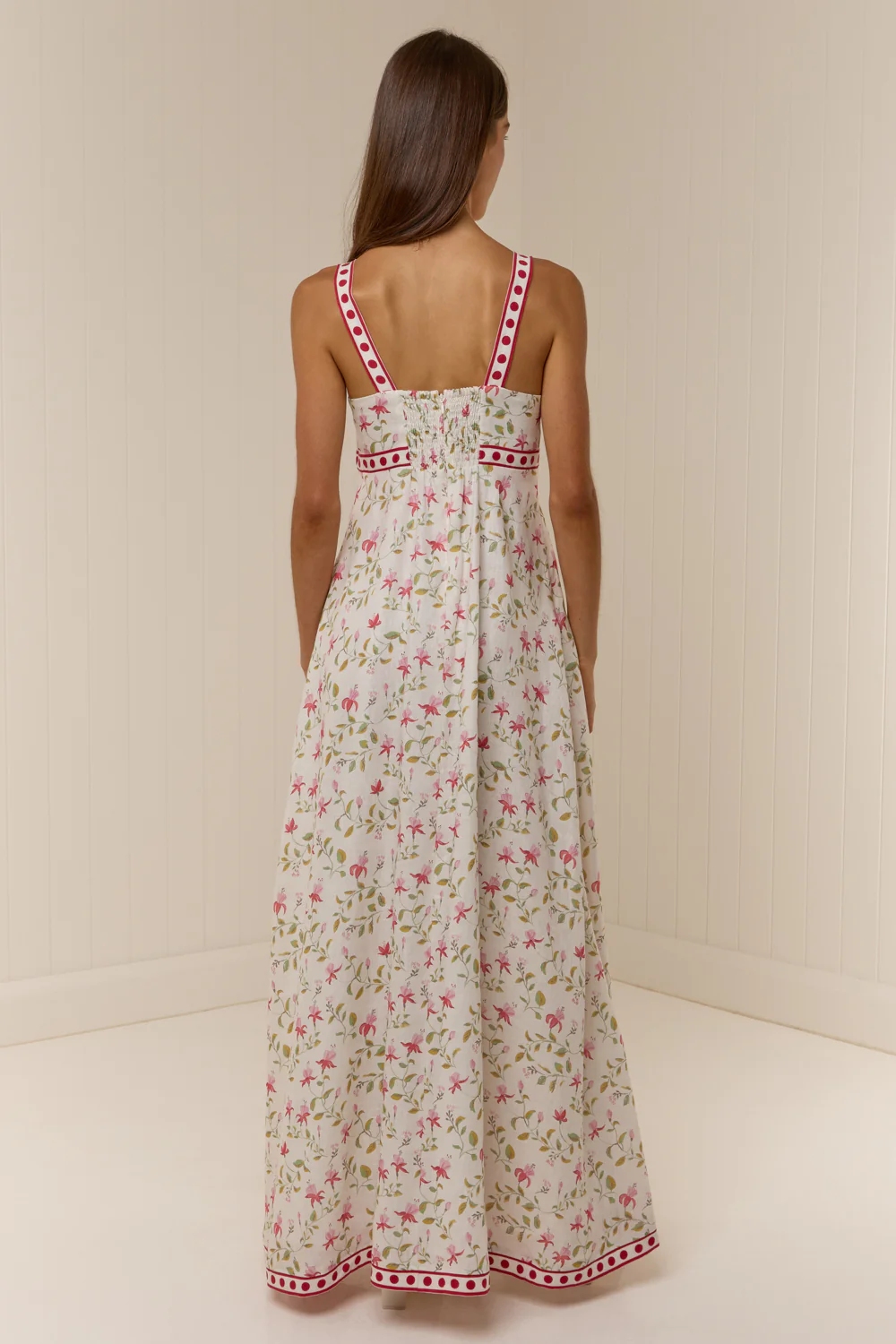 Belle Dress Pink Petals - Image 4