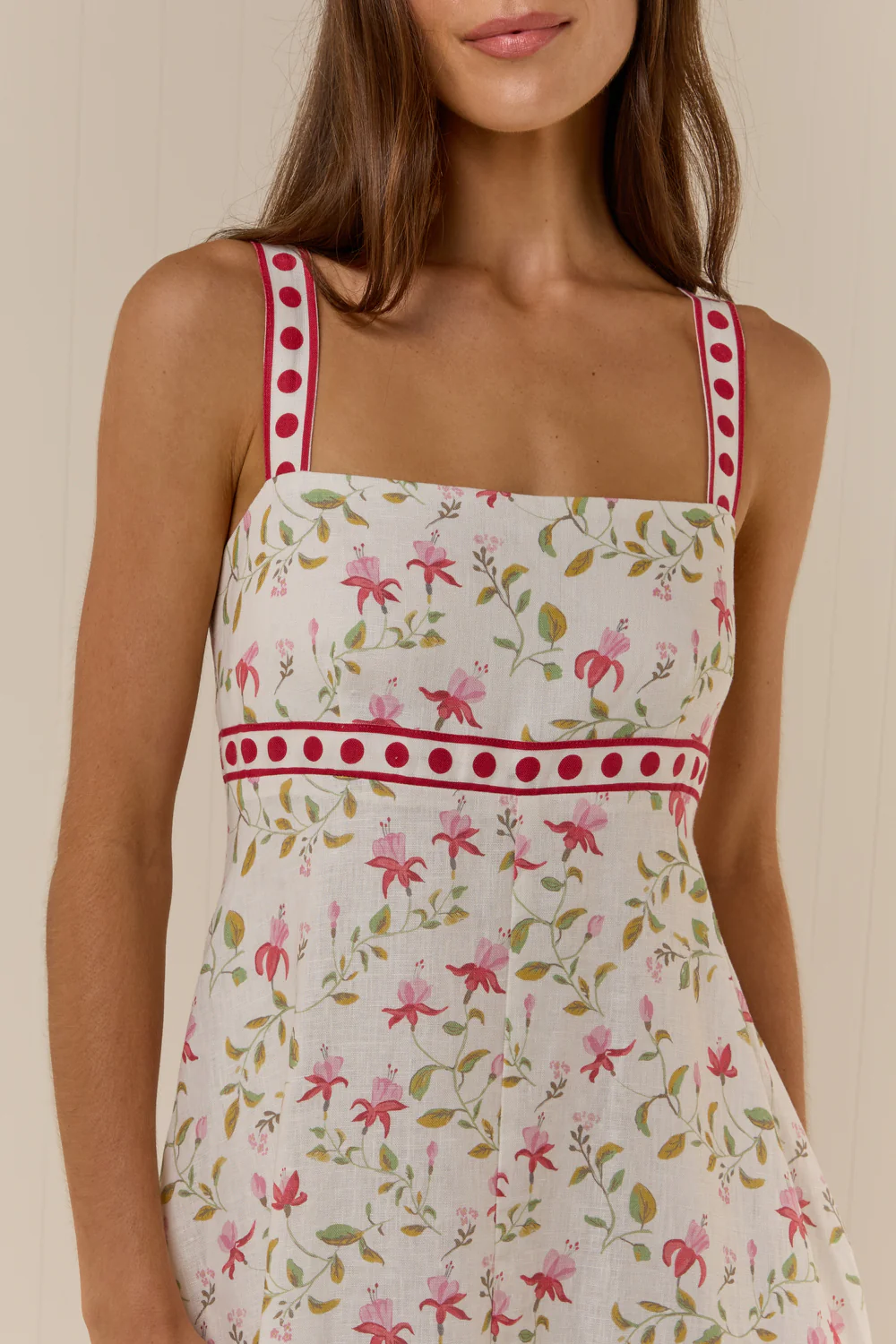 Belle Dress Pink Petals - Image 5