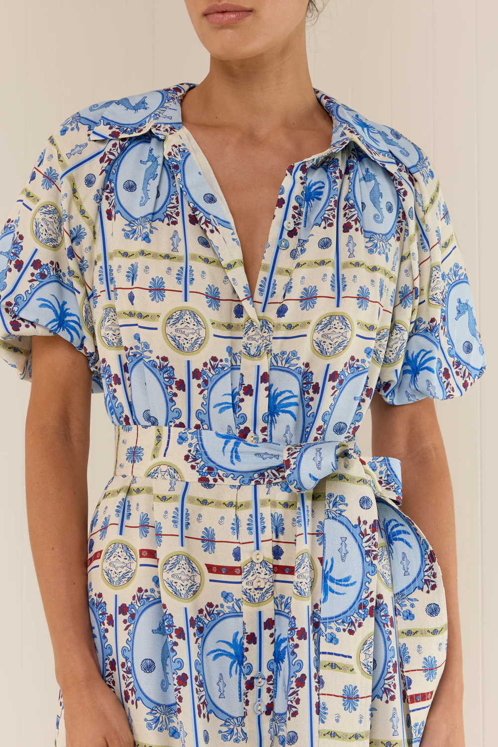 Carla Dress Lagoona Tile - Image 5