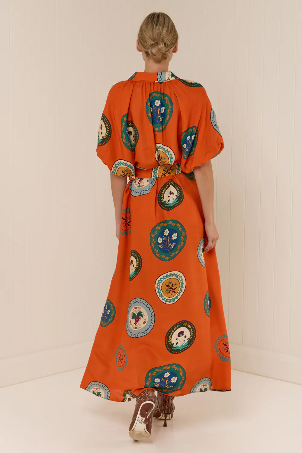 Carla Dress Orange Plates - Image 4