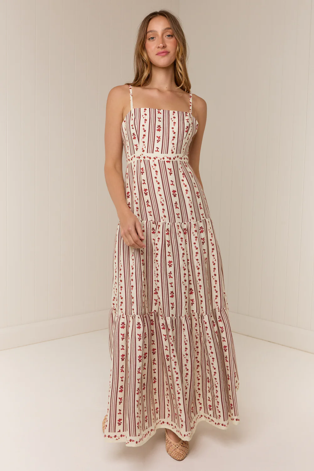 Celine Maxi Dress Raye Fleur