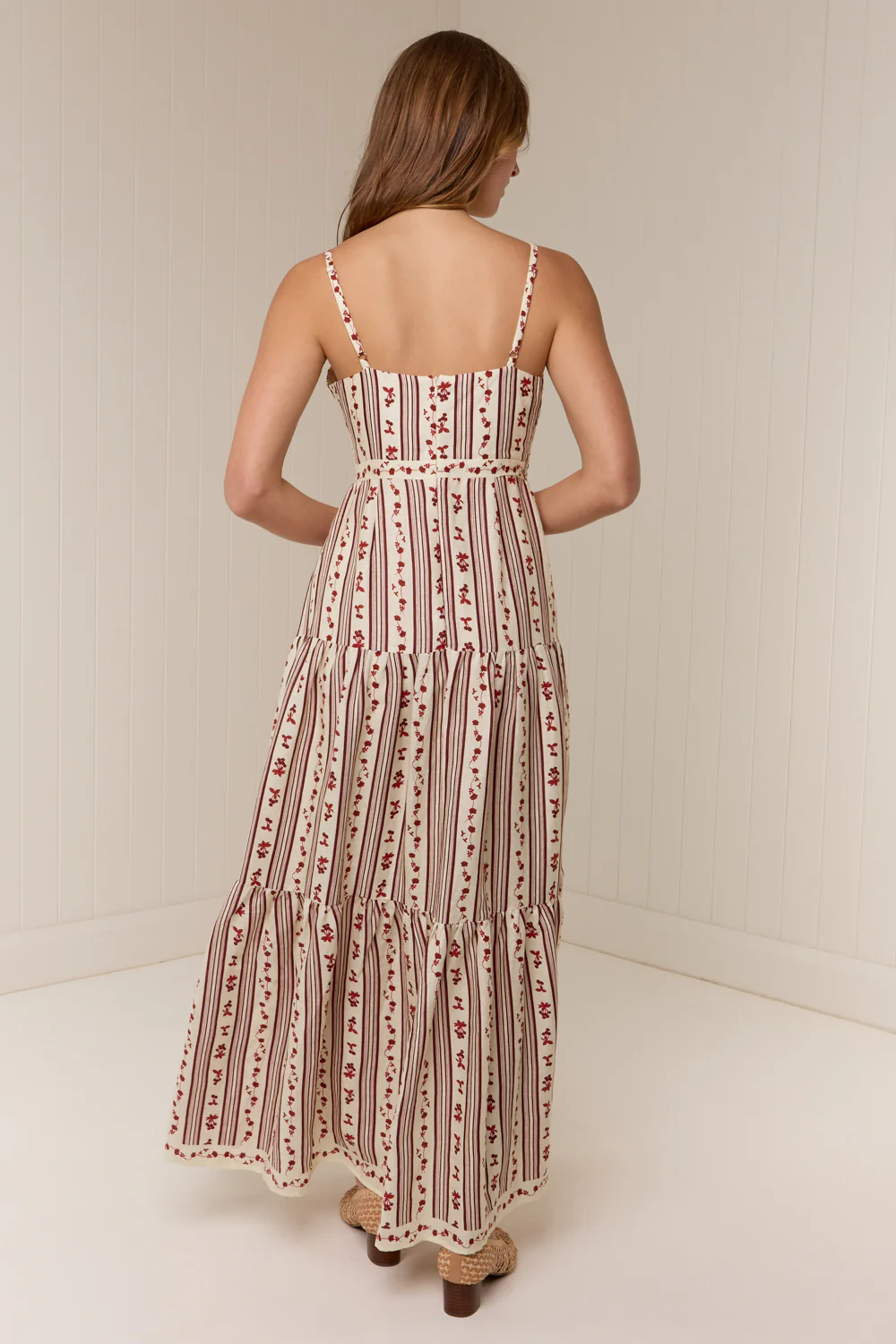 Celine Maxi Dress Raye Fleur - Image 3