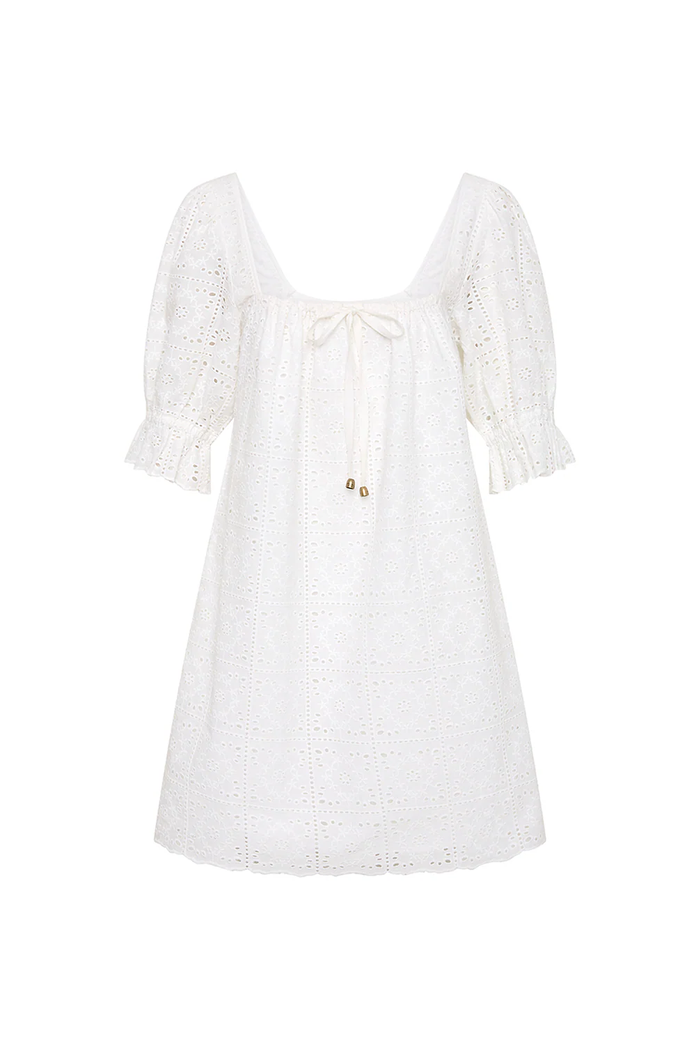 Cruise Mini Dress White - Image 2
