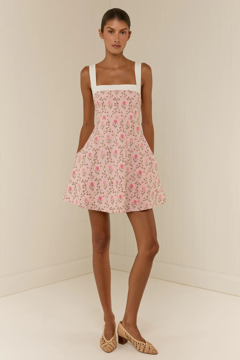 Daphne Mini Dress Luxembourg Tile