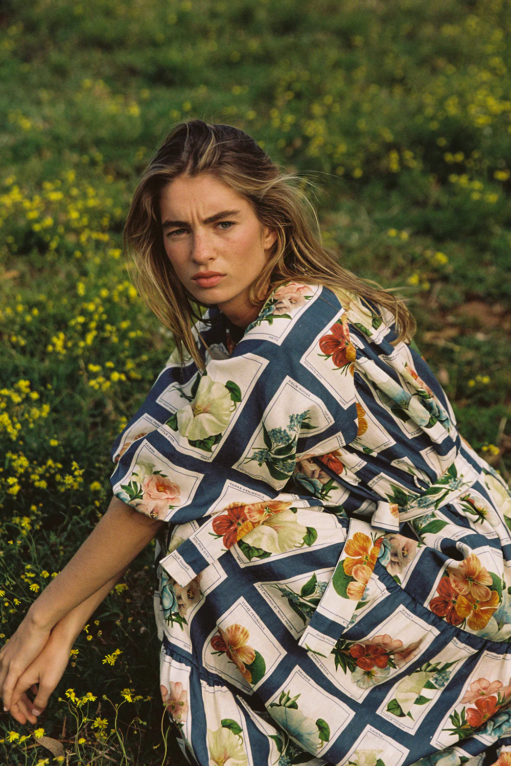 Dutton Dress Vintage Botanical - Image 10