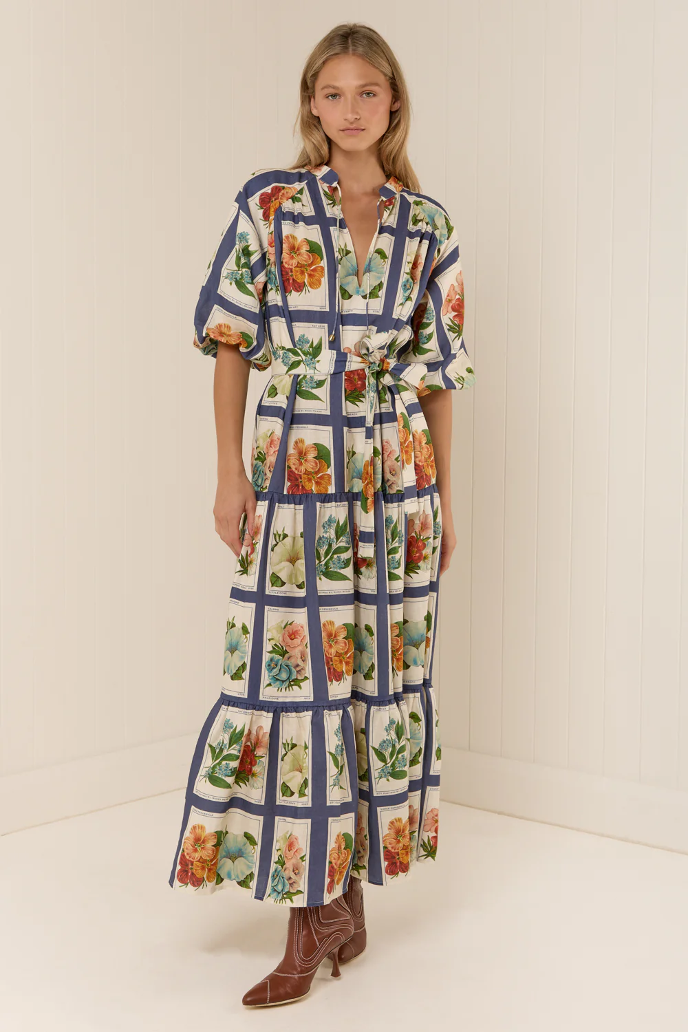 Dutton Dress Vintage Botanical - Image 3