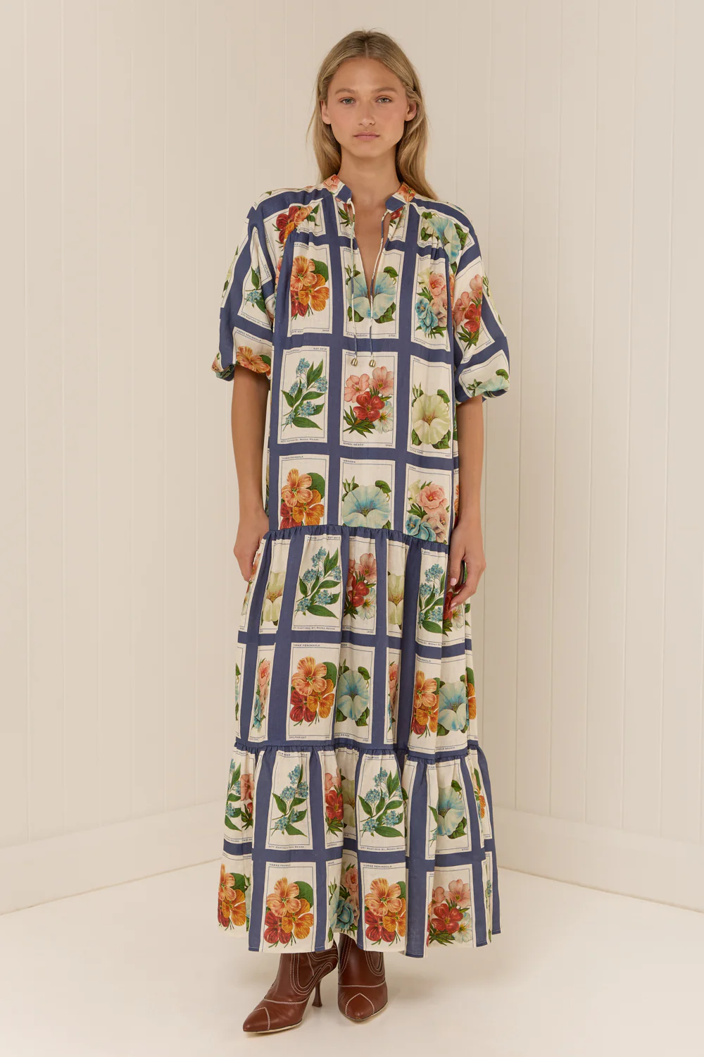 Dutton Dress Vintage Botanical - Image 4