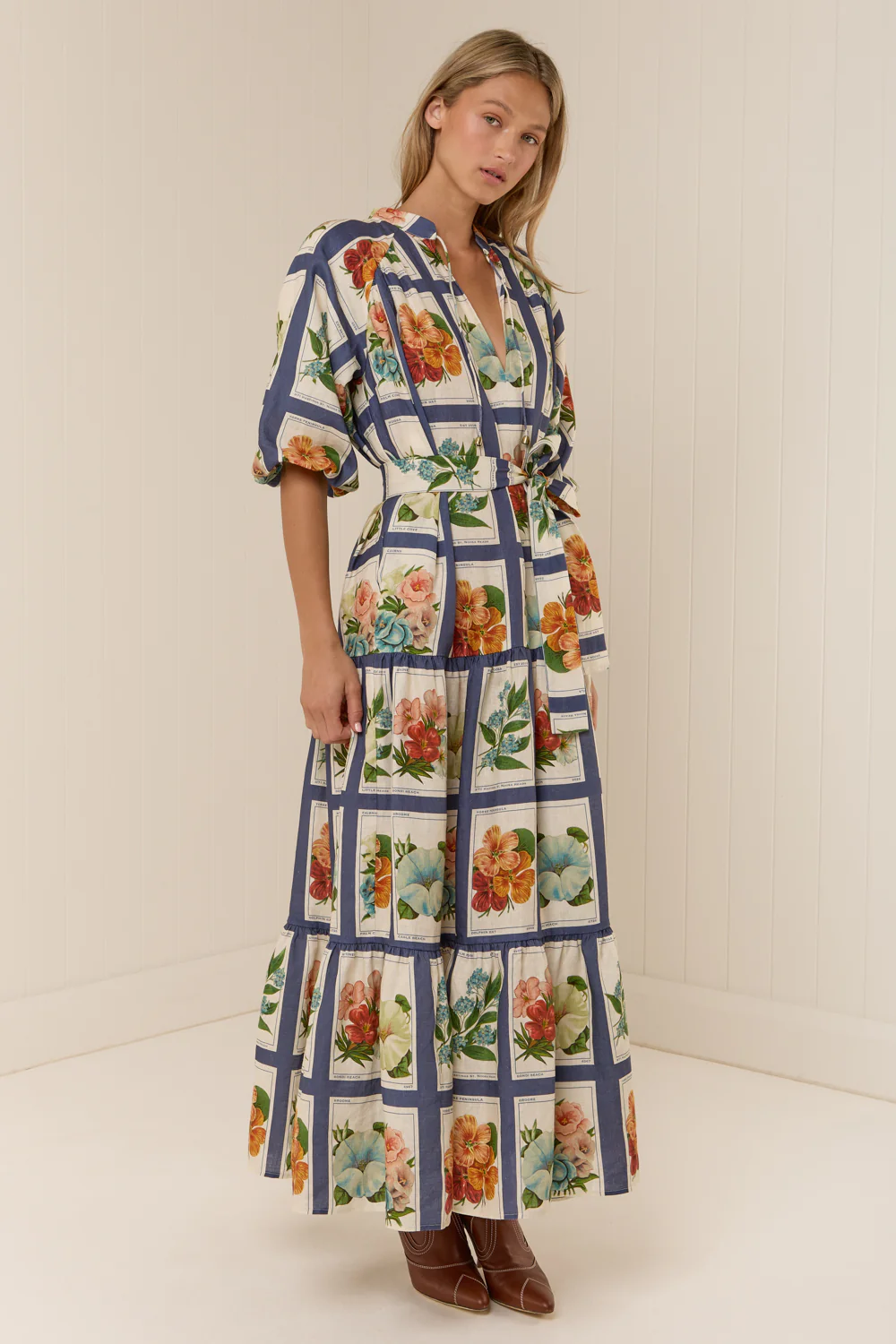 Dutton Dress Vintage Botanical - Image 5