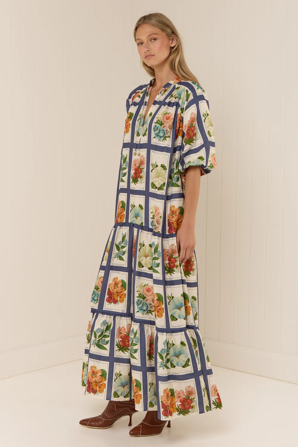 Dutton Dress Vintage Botanical - Image 7