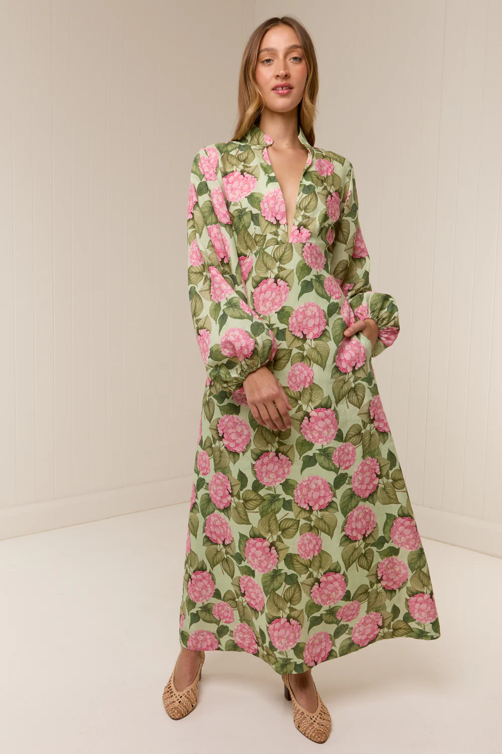 Elodie Dress Pink Jardin - Image 3