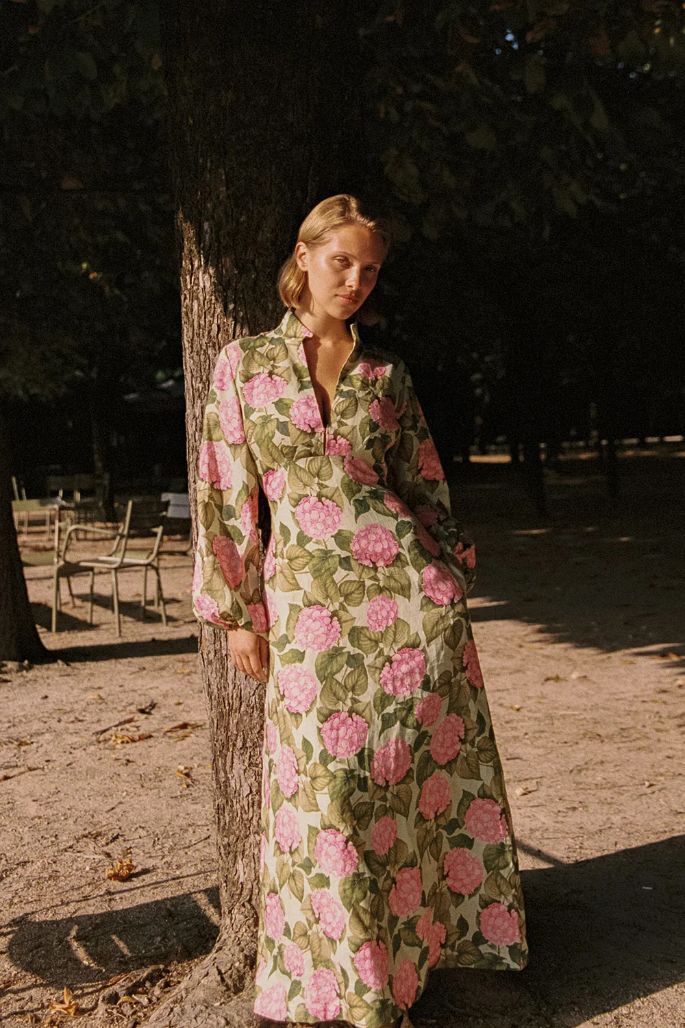 Elodie Dress Pink Jardin - Image 6