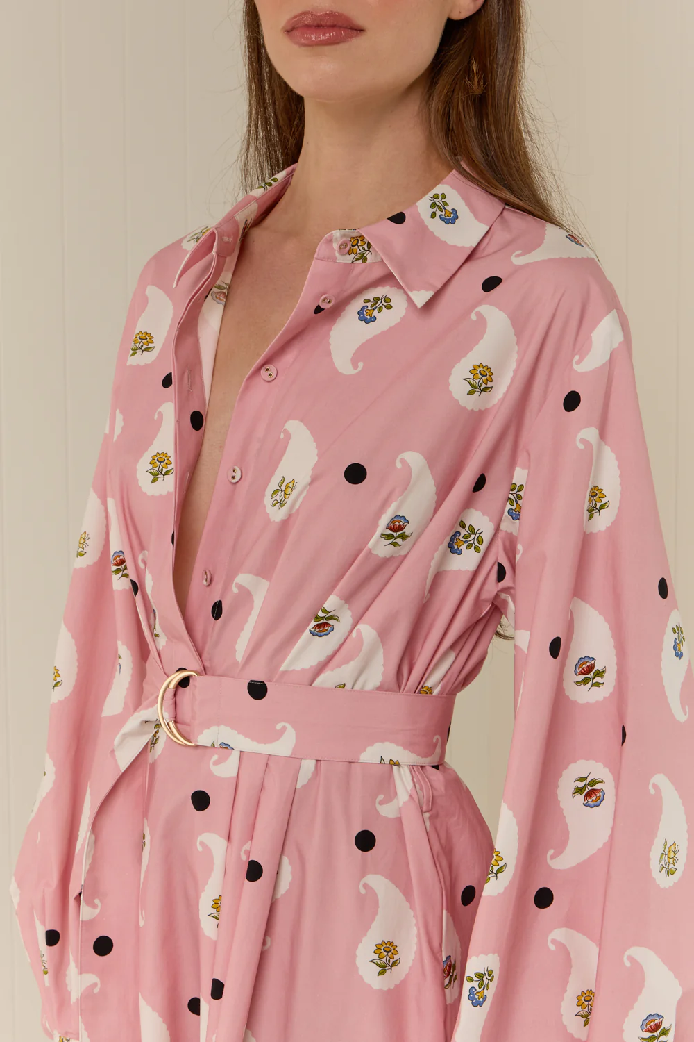 Emily Shirt Dress Bicheno Paisley - Image 5