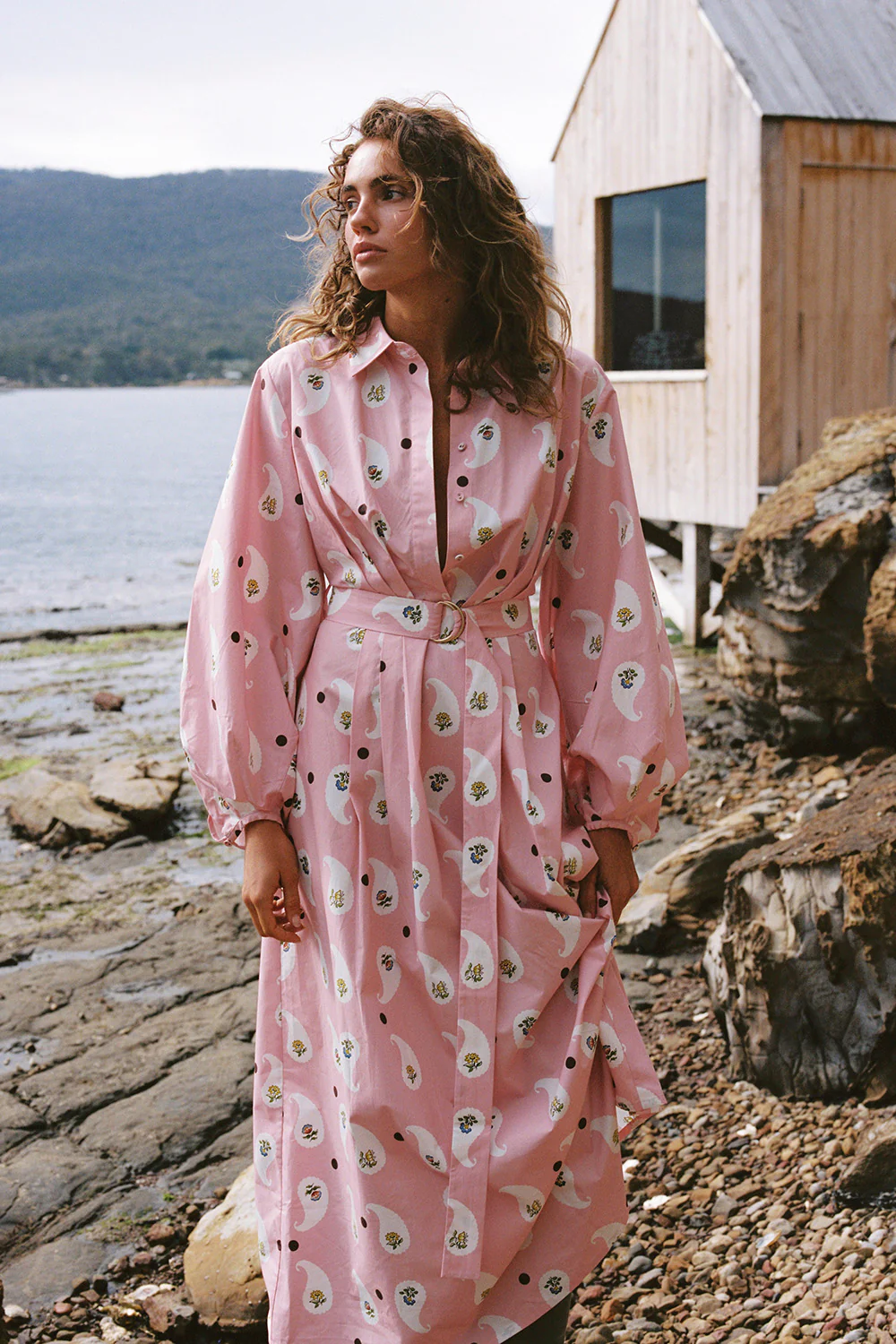 Emily Shirt Dress Bicheno Paisley - Image 6