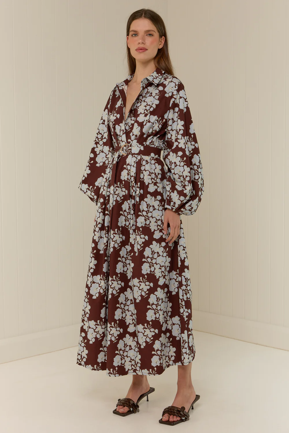 Emily Shirt Dress Tasman Floral - Image 5