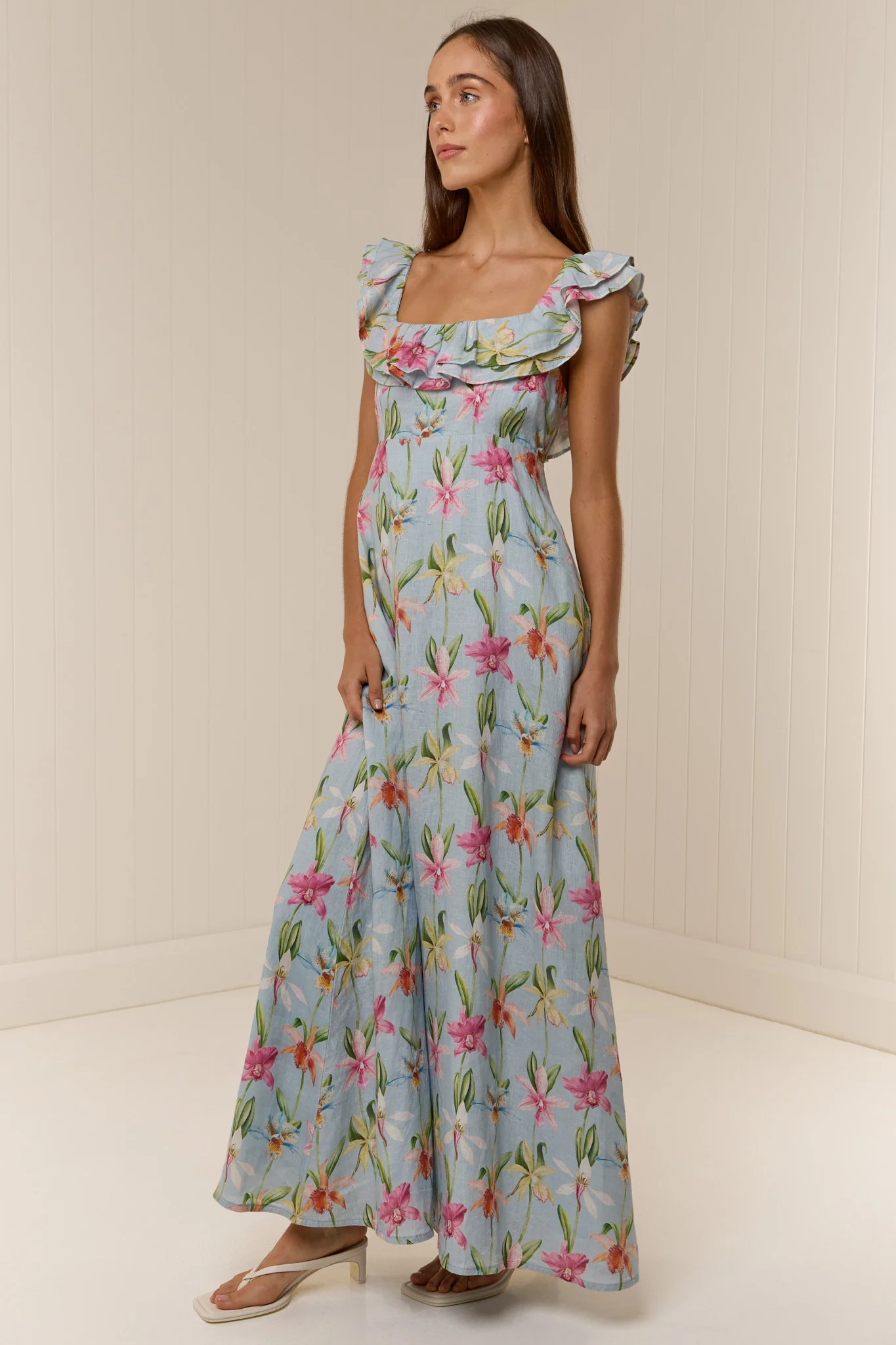 Gia Dress Colourful Orchid - Image 3