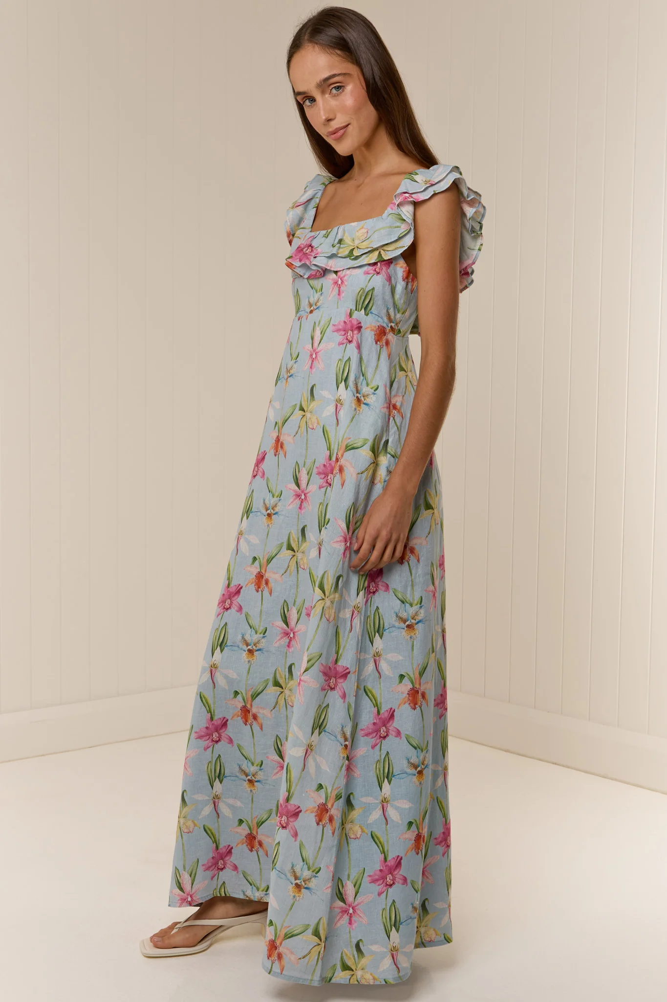 Gia Dress Colourful Orchid - Image 4