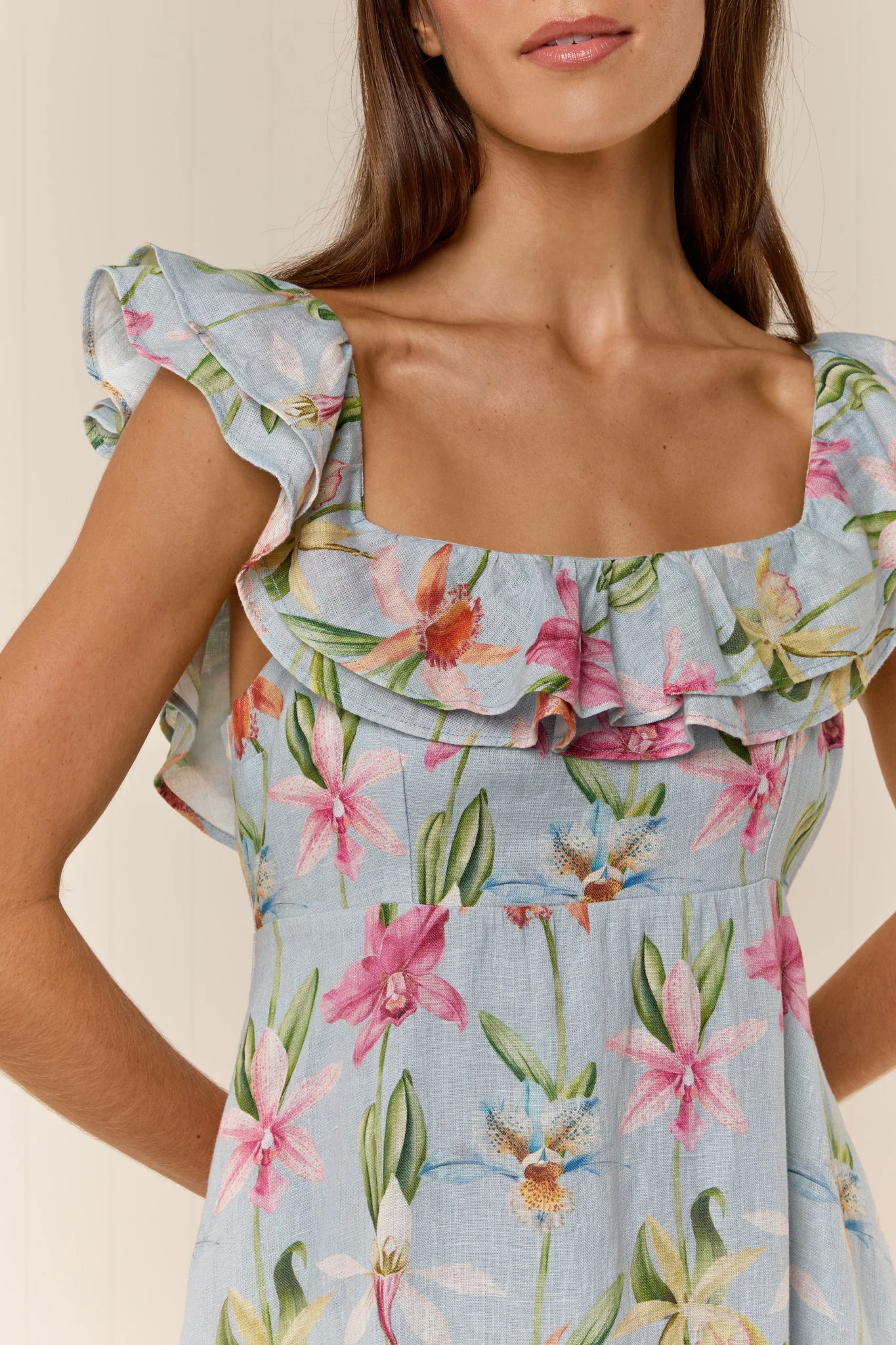 Gia Dress Colourful Orchid - Image 6