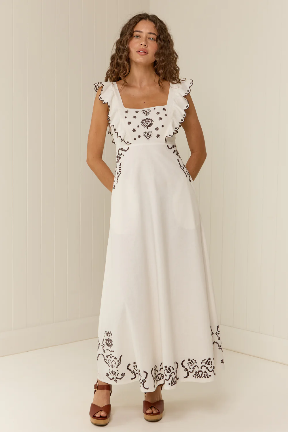 Grace Dress Regatta Embroidery - Image 3