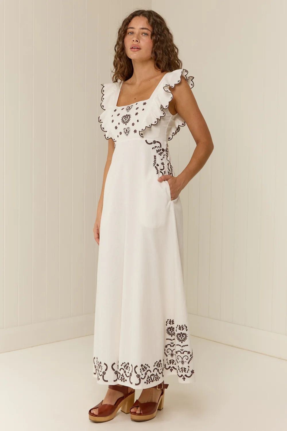 Grace Dress Regatta Embroidery - Image 6