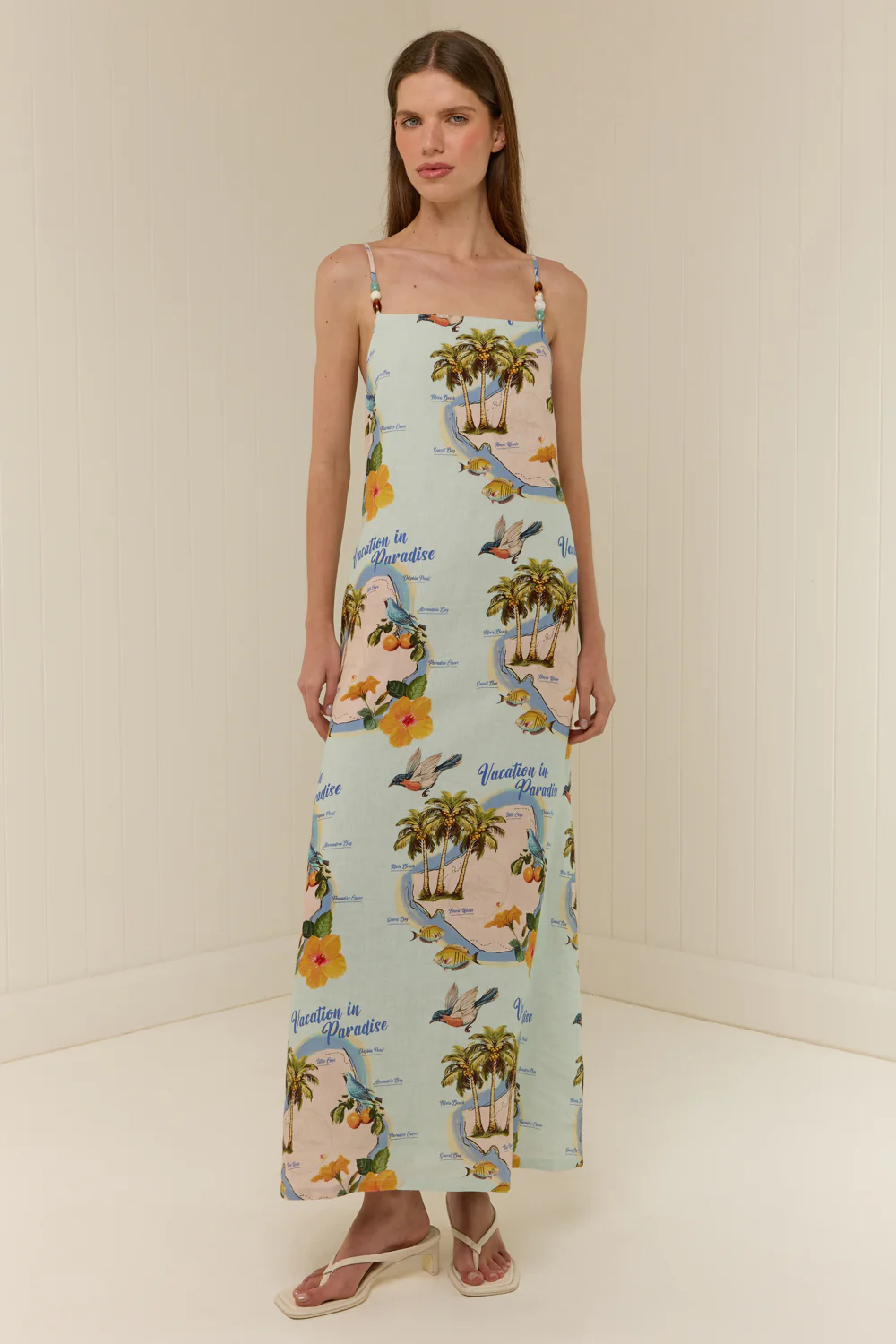Heidi Dress Palm Paradise - Image 3