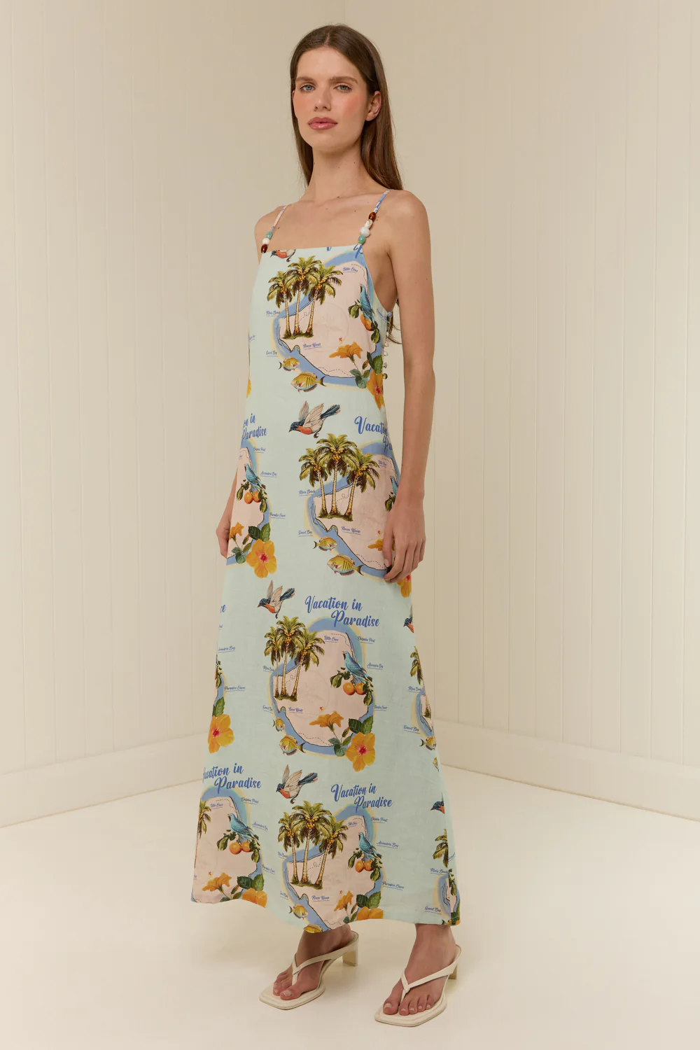 Heidi Dress Palm Paradise - Image 4