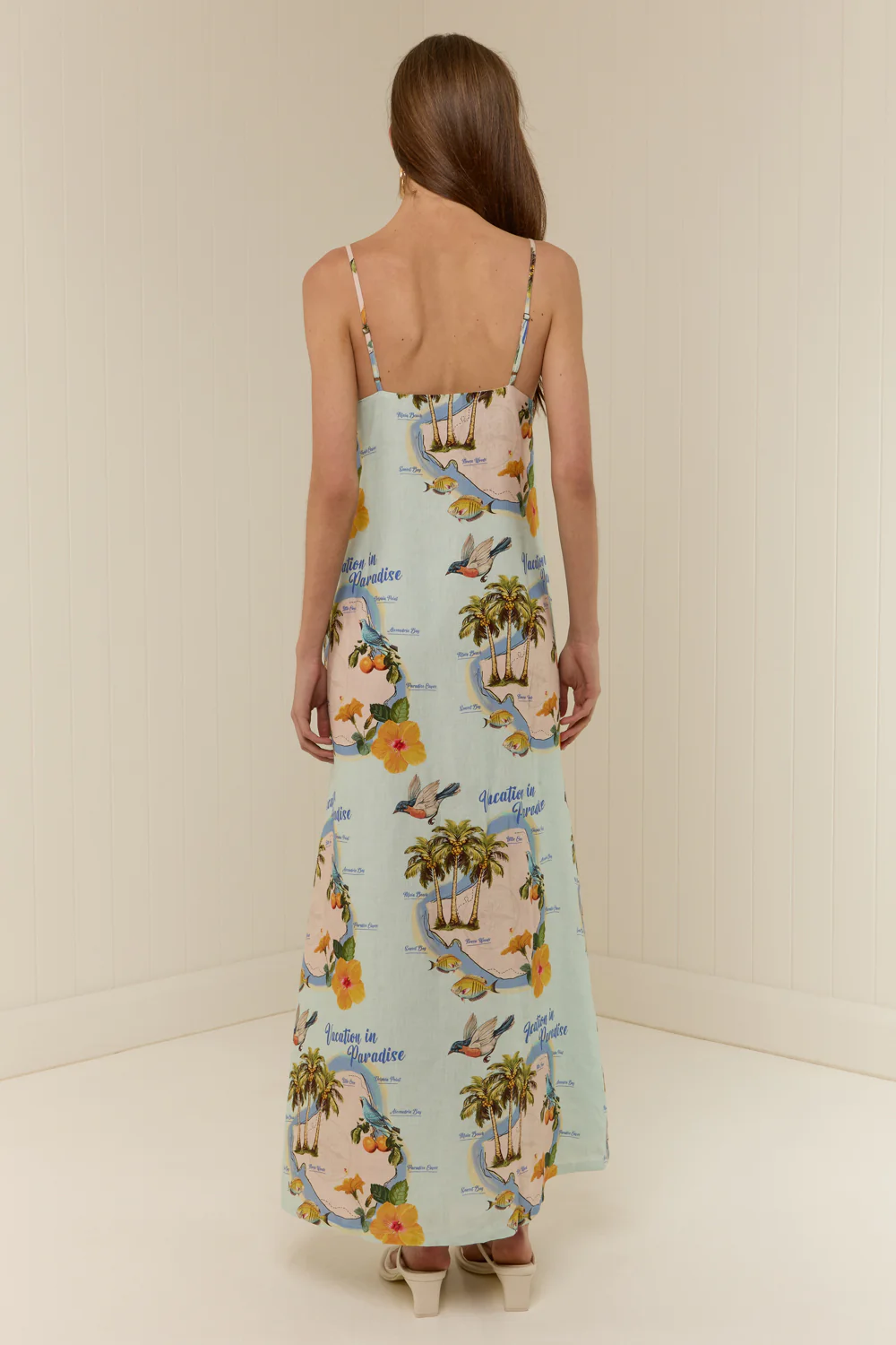 Heidi Dress Palm Paradise - Image 5
