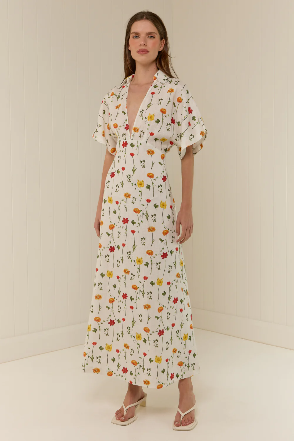Jasmine Dress Garden Blooms - Image 3
