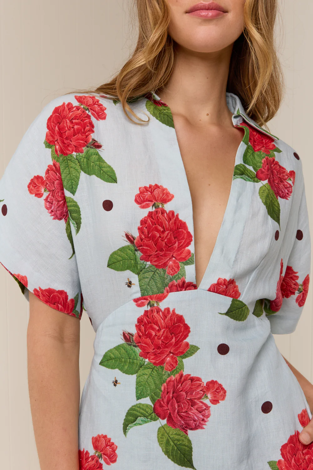 Jasmine Dress Sky Garden - Image 6