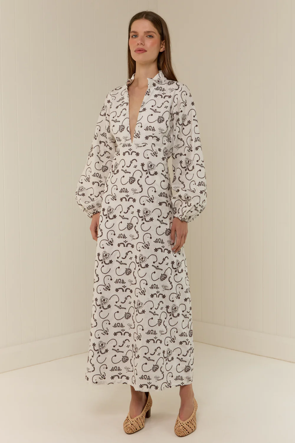 Josie Dress Regatta Embroidery - Image 3