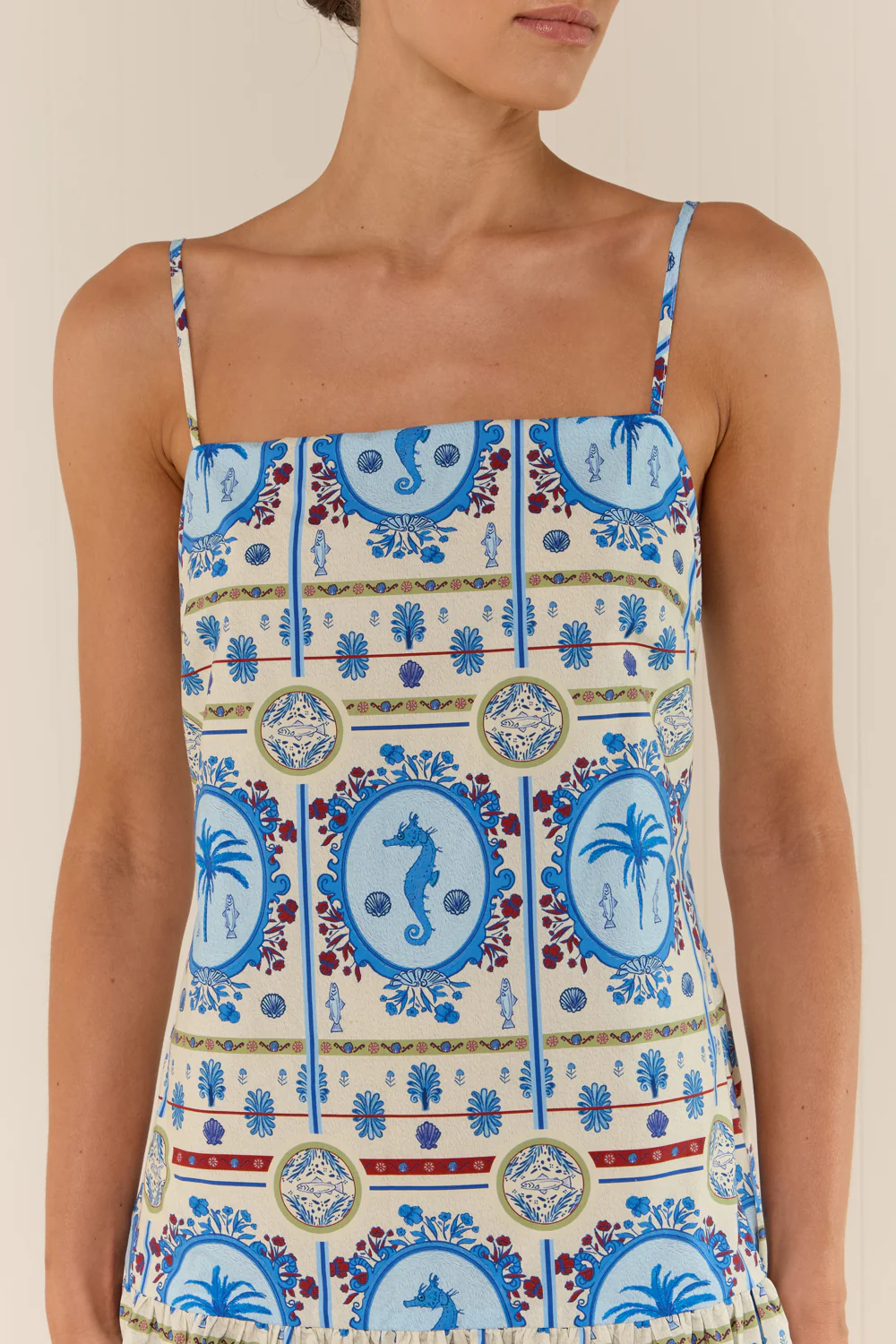 Lima Mini Dress Lagoona Tile - Image 6