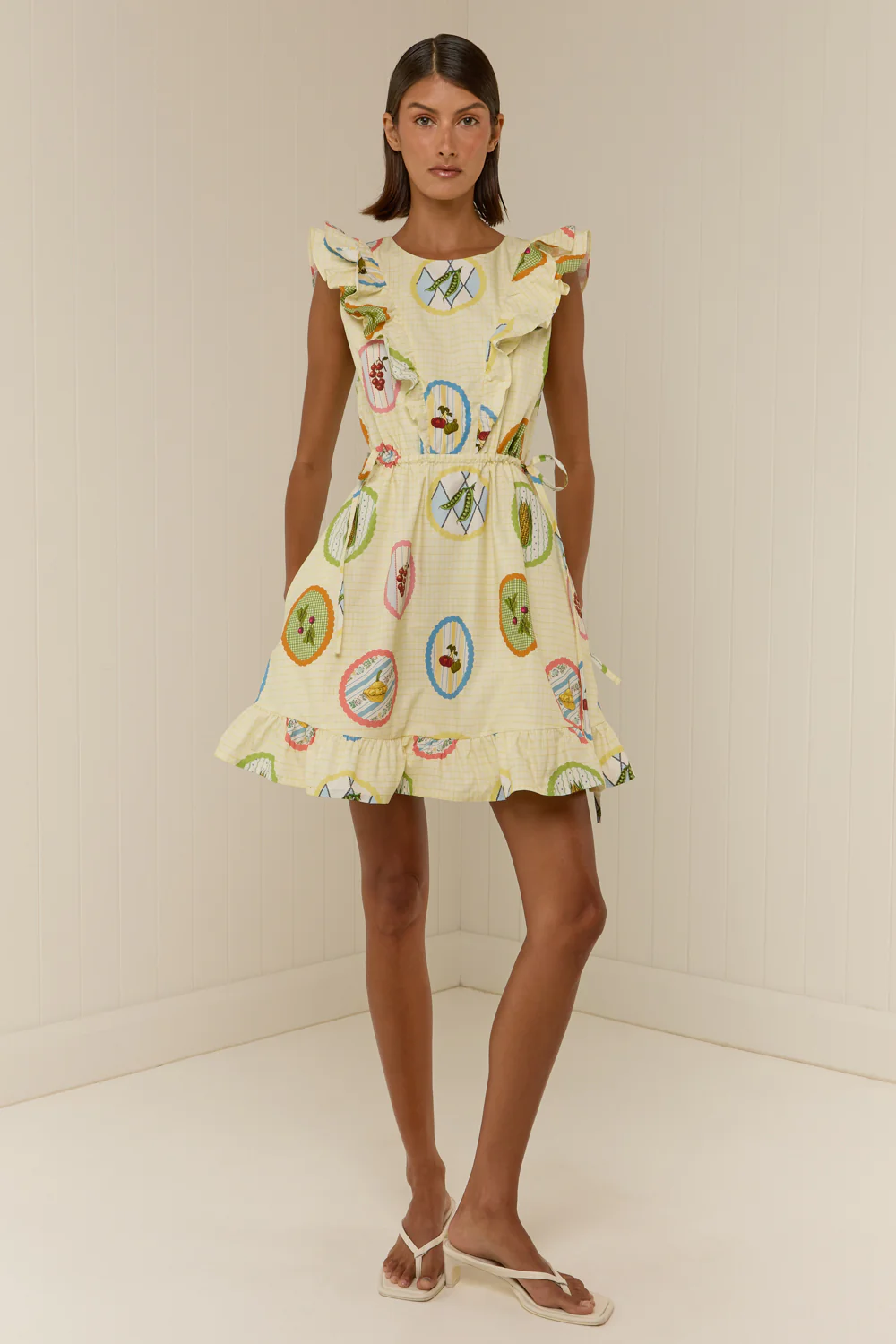 Mary Mini Dress Garden Frames - Image 3