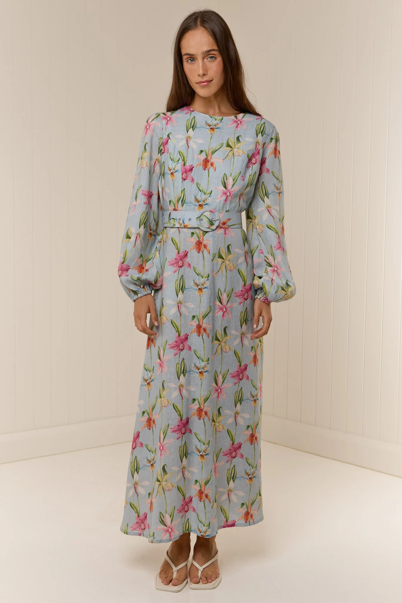 Melrose Dress Colourful Orchid