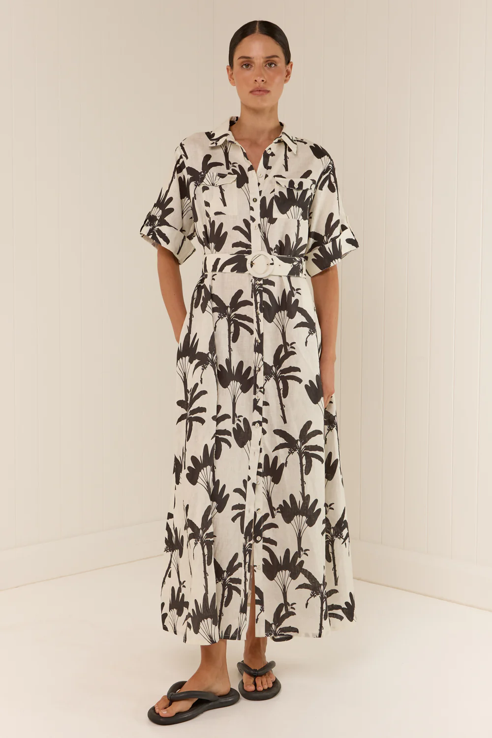 Memento Dress Madagascar Palms