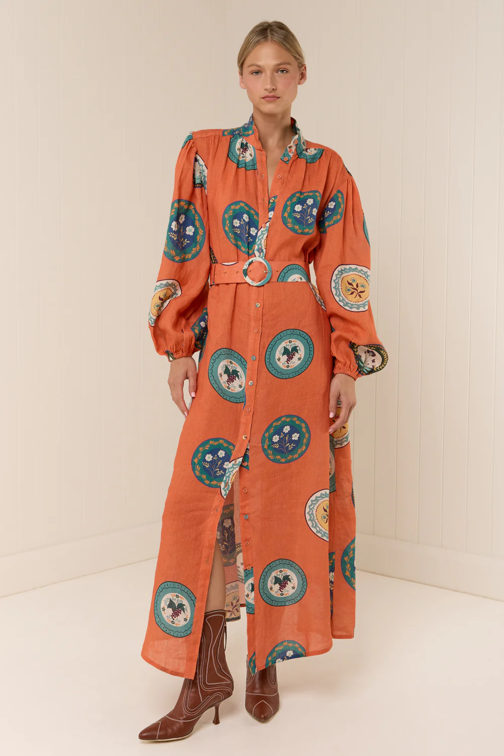 Noddy Dress Orange Plates