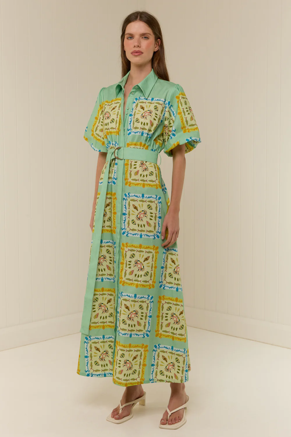 Paddi Dress Saya Shells - Image 3