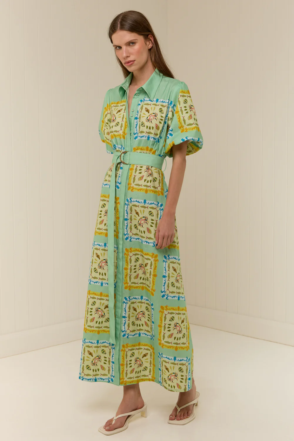 Paddi Dress Saya Shells - Image 6