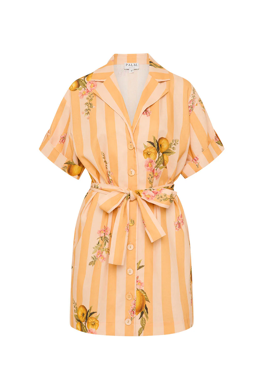 Rey Dress Citrus Stripe - Image 2