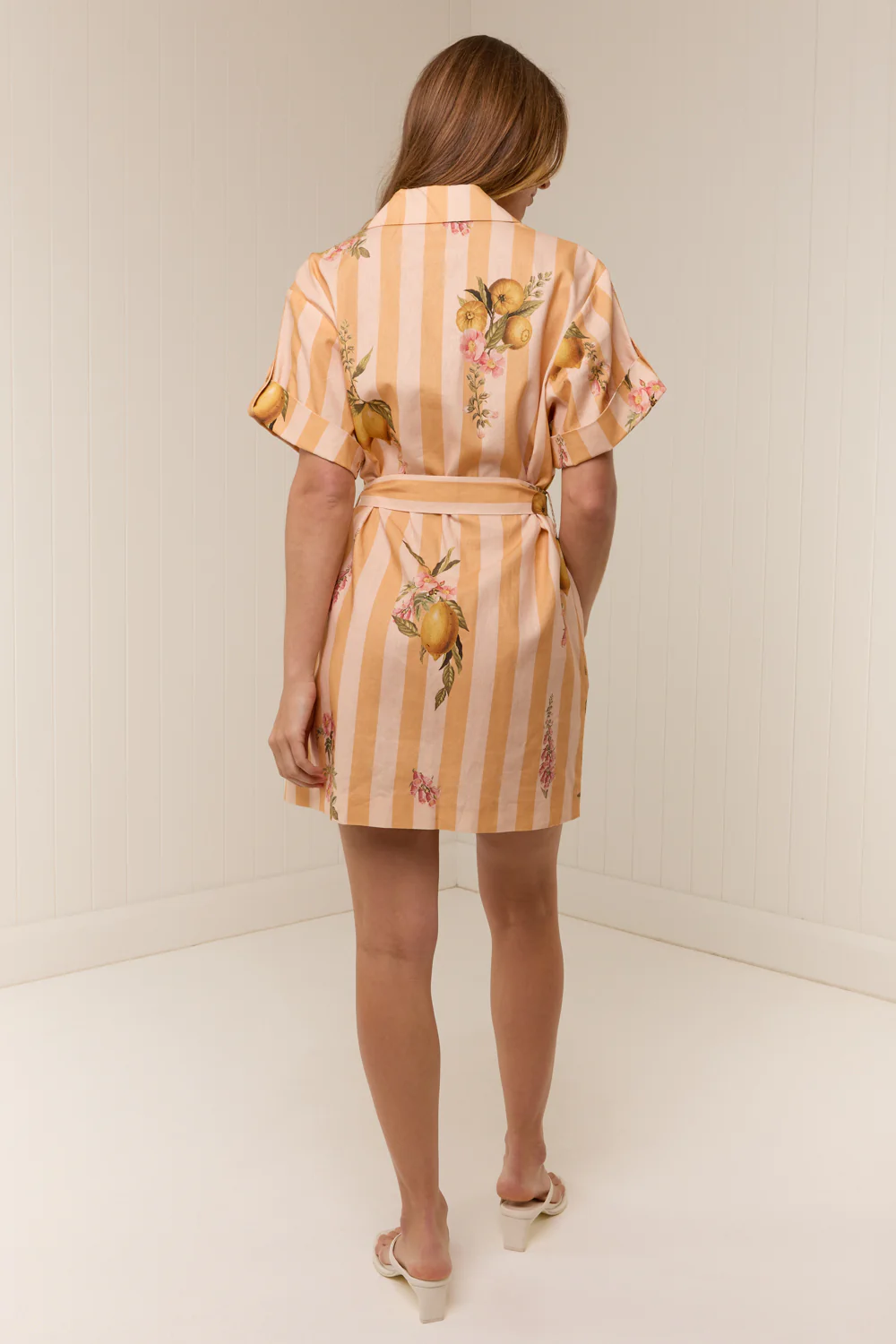 Rey Dress Citrus Stripe - Image 4