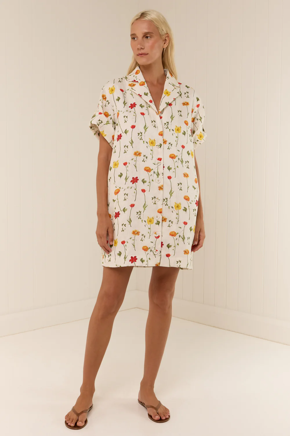 Rey Dress Garden Blooms - Image 5