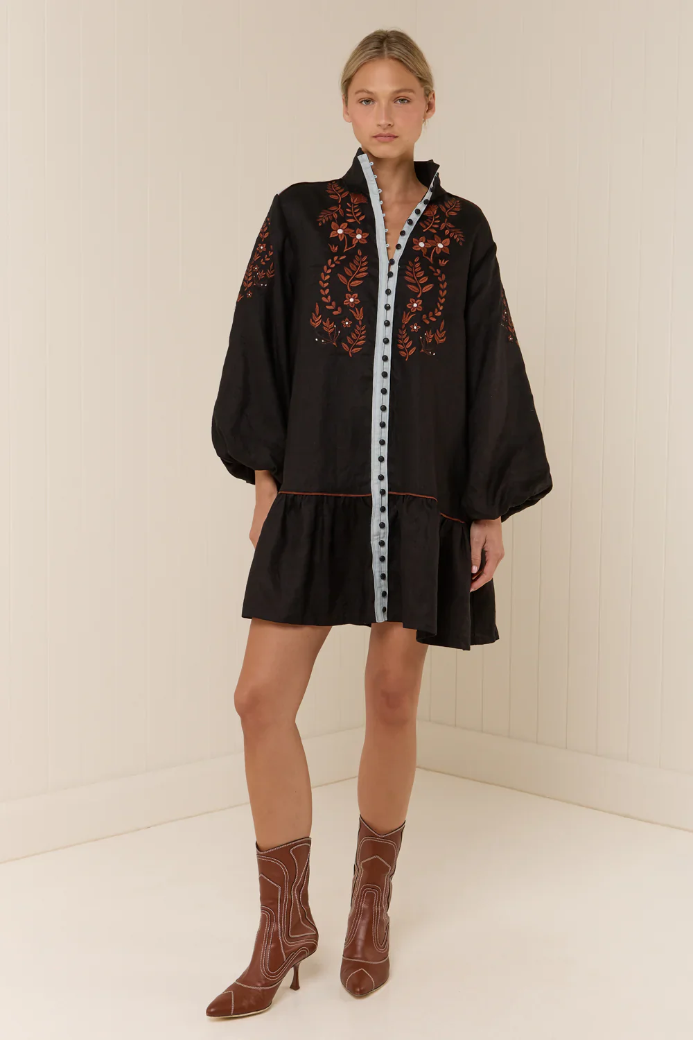Rosewood Mini Dress - Image 7
