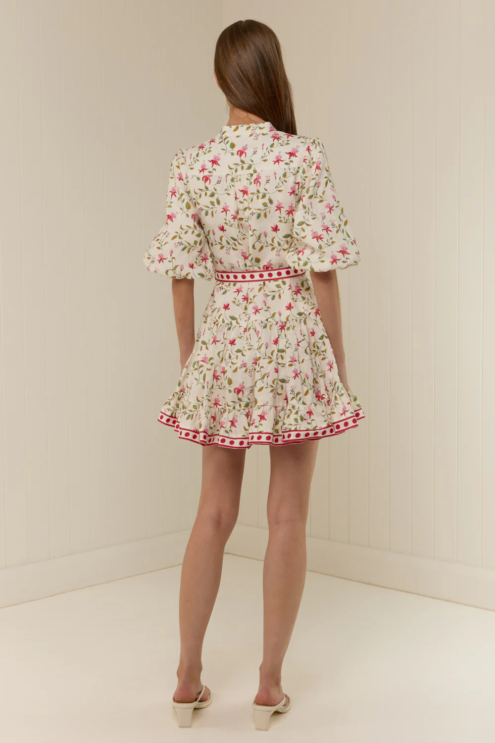 Ruba Mini Dress Pink Petals - Image 4