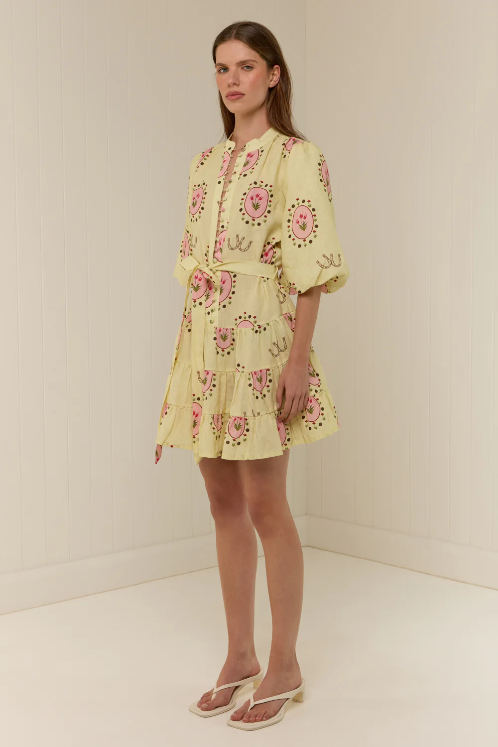 Ruba Mini Dress Savanna Tile - Image 3