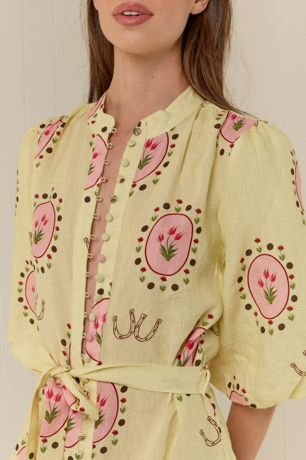 Ruba Mini Dress Savanna Tile - Image 6