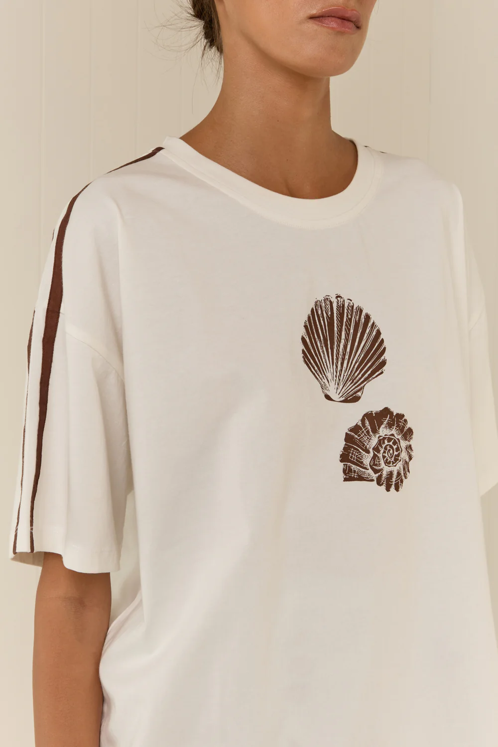 Seashell T-Shirt Seashell Tile - Image 5