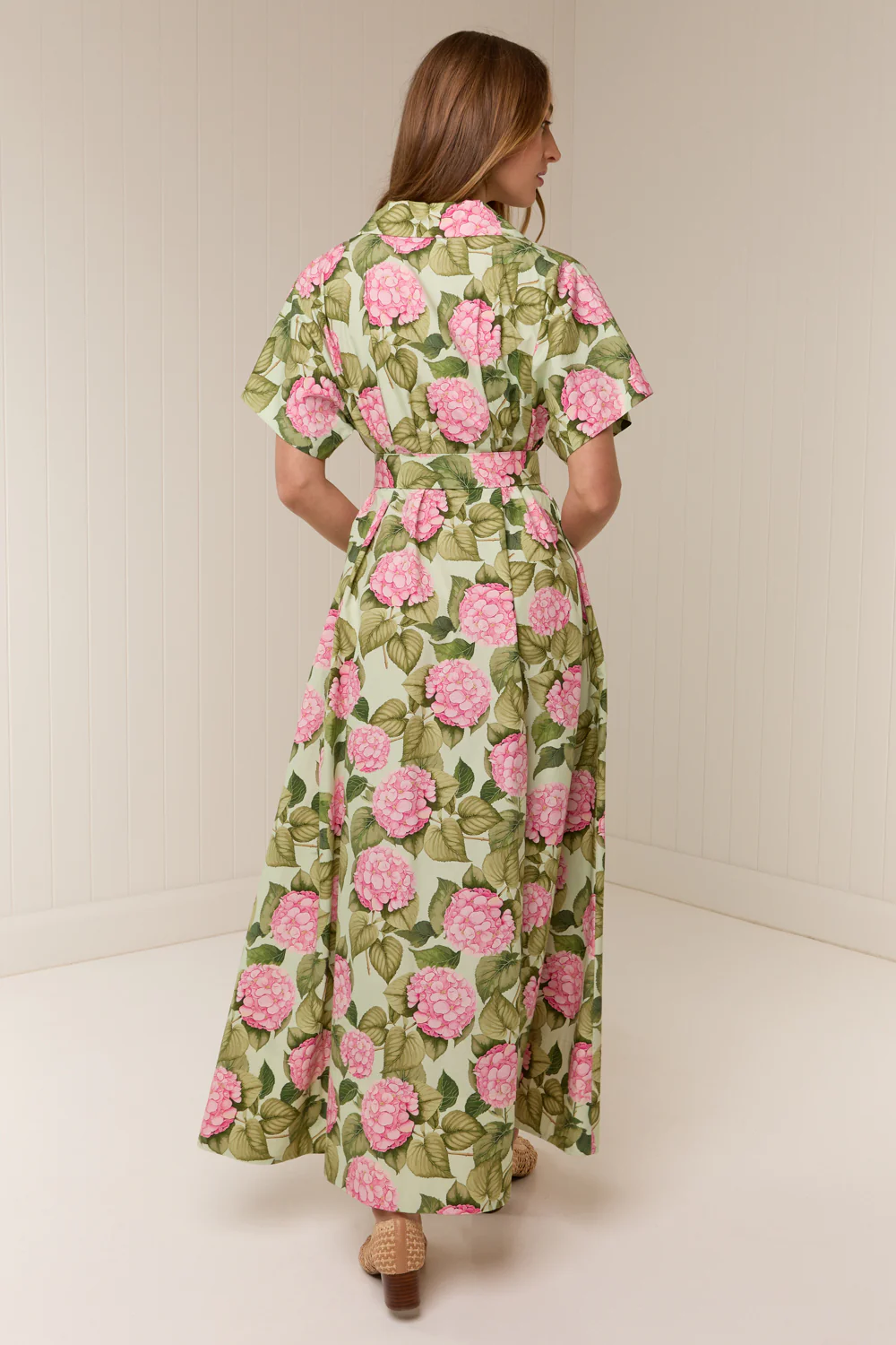 Sylvie Dress Pink Jardin - Image 3