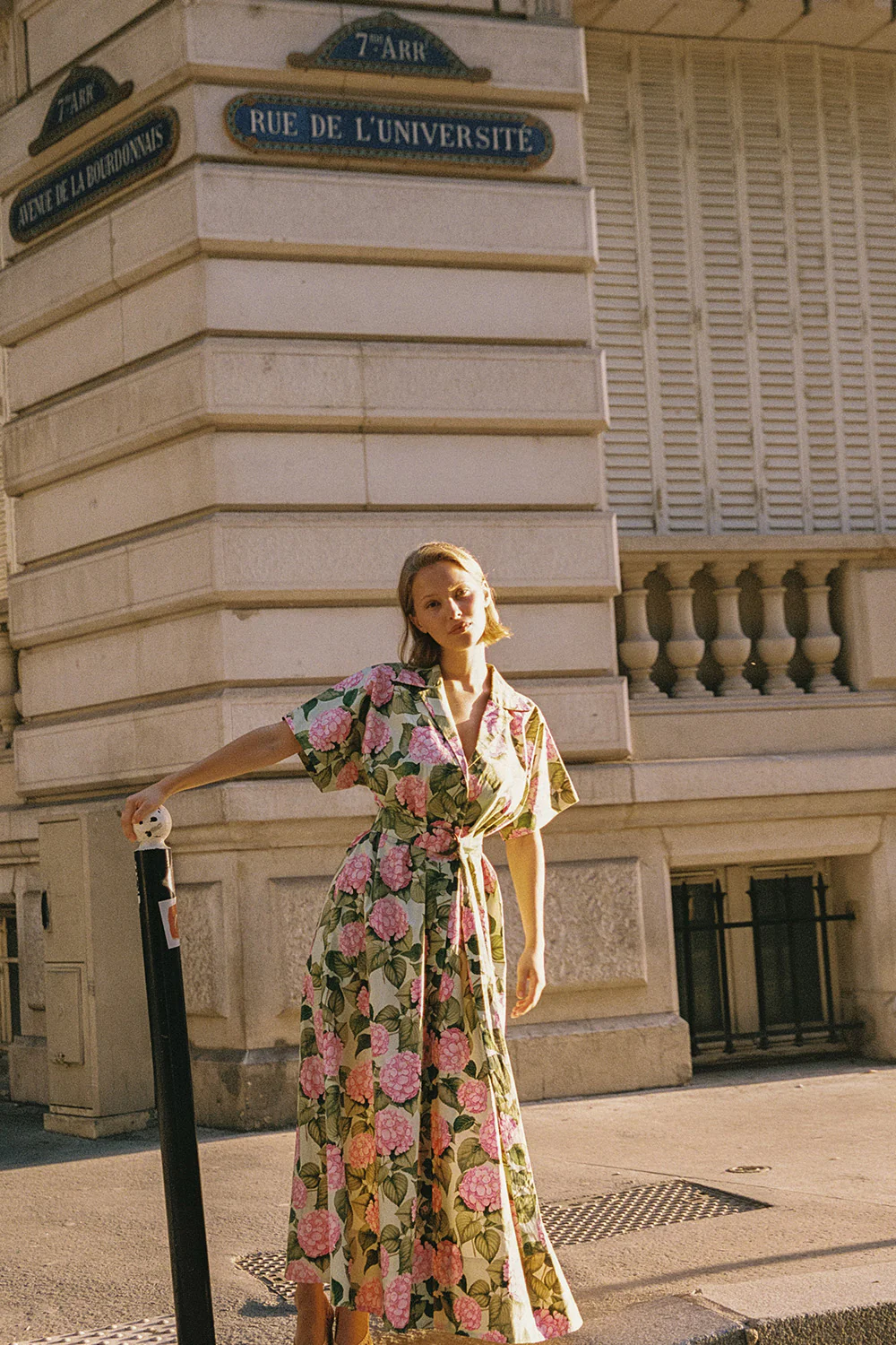 Sylvie Dress Pink Jardin - Image 5
