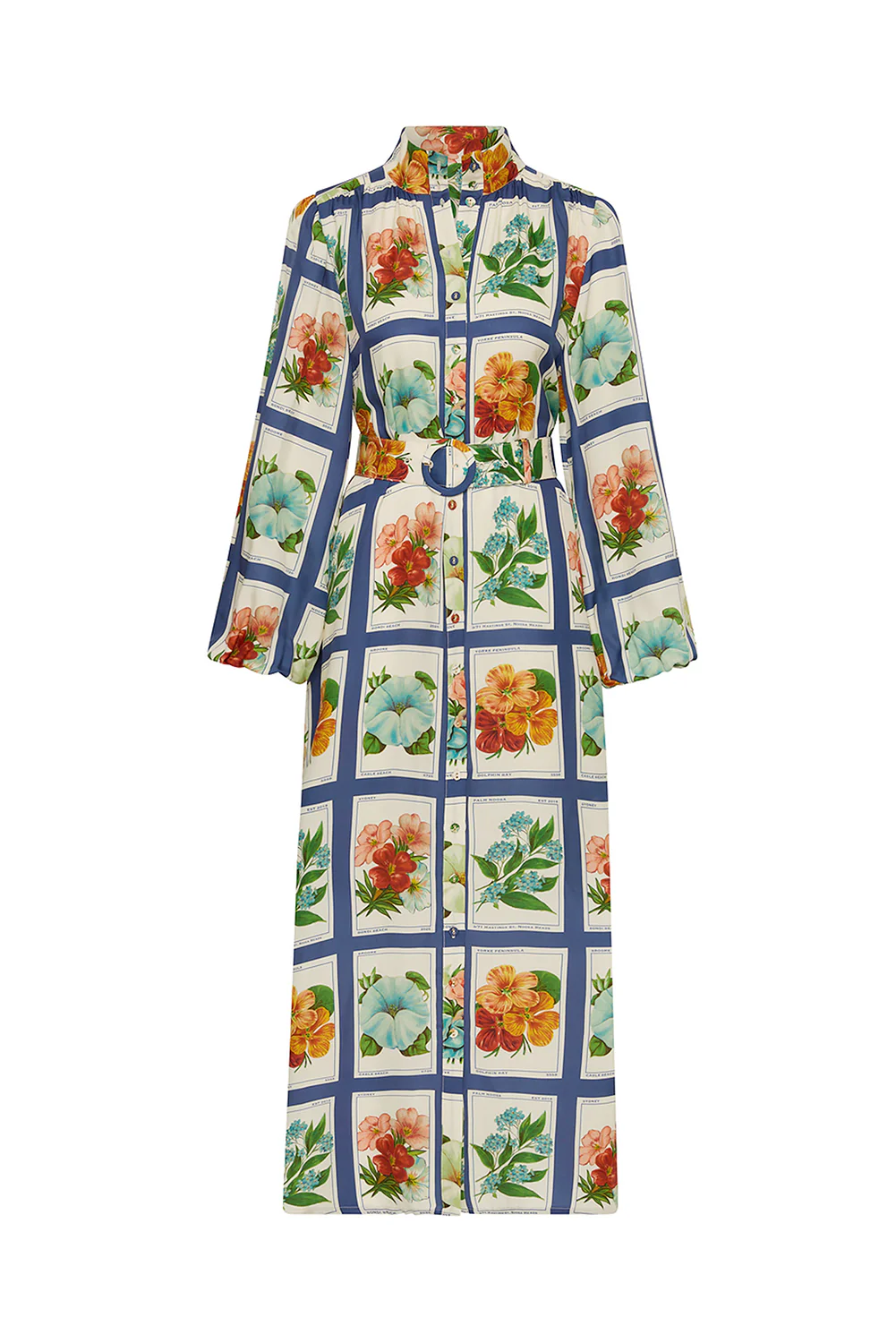 Tessie Dress Vintage Botanical - Image 2